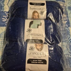 NIP Impeccable Royal Blue Yarn 3 Skeins